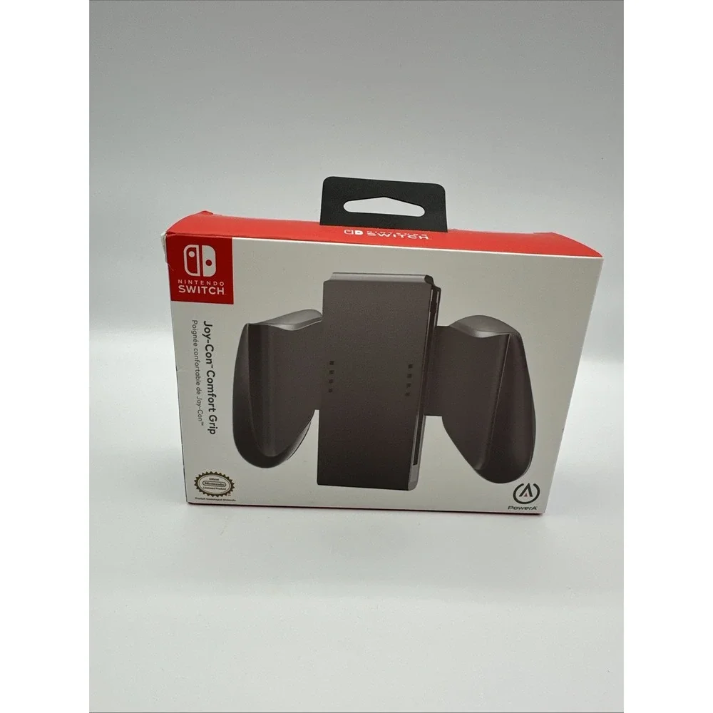 PowerA Joy-Con Comfort Grip Ergonomic for Nintendo Switch - Black